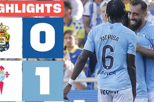 Las Palmas vs Celta Vigo 0-1: Borja Iglesias ghi bàn duy nhất, Ilaix Moriba, Iago Aspas nhận 2 thẻ đỏ, Celta Vigo chiến thắng nặng nề