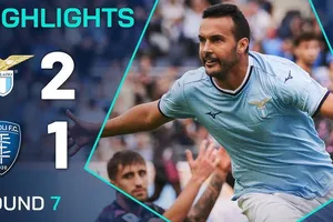 Lazio vs Empoli 2-1: Sebastiano Esposito bất ngờ mở bàn, Mattia Zaccagni gỡ hòa, Ledesma chốt hạ chiến thắng, Lazio tạm vào tốp 4 Serie A 