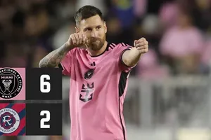 Inter Miami vs New England Revolution 6-2: Langoni, Borrero sớm dệt hy vọng nhưng Suarez ghi cú đúp, Cremaschi lập công, Messi tỏa sáng hattrick không tưởng