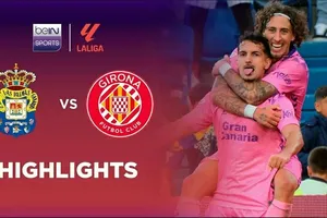 Las Palmas vs Girona 1-0: Alex Munoz ghi bàn duy nhất, Juan Carlos bất ngờ nhận thẻ đỏ
