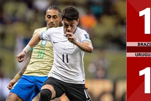 Brazil vs Uruguay 1-1: Tâm điểm hiệp 2, Valverde mở bàn, Gerson ghi siêu phẩm volley cứu thua