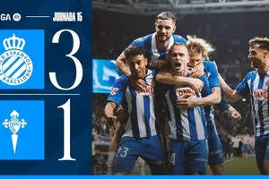 Espanyol vs Celta Vigo 3-1: Irvin Cardona, Leandro Cabrera, Walid Cheddira áp đảo đội khách, Iago Aspas lập công nhờ chấm penalty