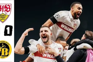 Stuttgart vs Young Boys 5-1: Łukasz Łakomy thắp hy vọng phút thứ 6 nhưng Angelo Stiller, Enzo Millot, Chris Fuhrich, Josha Vagnoman, Yannik Keitel vùi dập đối thủ 5 bàn