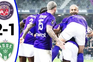 Toulouse vs Saint Etienne 2-1: Lucas Stassin mở bàn nhưng 2 phút sau Shavy Babicka gỡ hòa và Zakaria Aboukhlal chốt hạ chiến thắng
