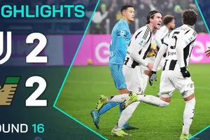 Juventus vs Venezia 2-2: Thuram kiến tạo, Gatti khai bàn, Ellertsson, Idzes ngược dòng nhưng Vlahovic kịp cứu thua Juve nhờ chấm penalty