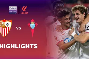 Sevilla vs Celta Vigo 1-0: Saul Niguez kiến tạo, Manu Bueno ghi bàn duy nhất giành gọn chiến thắng, Sevilla vào tốp 10 La Liga