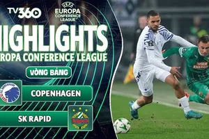 Copenhagen vs SK Rapid 3-0: Dion Drena Beljo khai bàn phút bù giờ hiệp 1, Nikolaus Wurmbrand xuất thần cú đúp ấn định chiến thắng thuyết phục