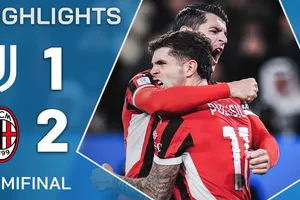 Juventus vs AC Milan 1-2: Mbangula kiến tạo, Yildiz mở bàn, Pulisic gỡ hòa nhờ penalty, Gatti phản lưới nhà loại Juve, Milan vào chung kết Super Cup Italia