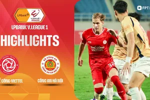 Thể công vs CAHN 2-1: Trương Tiến Anh sớm tỏa sáng, Amarildo nhân đôi tỷ số, Alan lập công, Thể công vô địch lượt đi VLeague 2024/2025