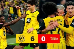 Borussia Dortmund vs Union Berlin 6-0: Leite phản lưới nhà, Guirassy xuất thần cú poker, Beier góp công tiệc 6 bàn chiến thắng tưng bừng