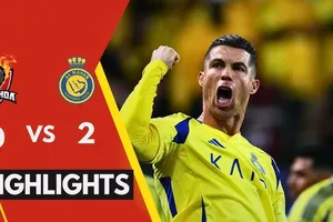 Al Wehda vs Al Nassr 0-2: Angelo Gabriel treo bóng như mơ, Ronaldo đánh đầu đẳng cấp mở bàn, cựu sao Bayern Sadio Mane ấn định chiến thắng trên chấm penalty