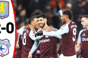 Aston Villa vs Cardiff City 2-0: Marco Asensio xuất thần cú đúp như mơ, Aston Villa bước tiếp hành trình FA Cup 2024/2025