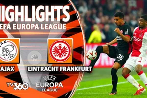 Ajax vs Frankfurt 1-2: Brian Brobbey sớm dệt mộng nhưng Hugo Larsson gỡ hòa, Ellyes Skhiri chốt chiến thắng, Ajax sẽ chật vật lượt về trước chủ nhà Frankfurt 