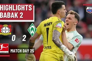 Bayer Leverkusen vs Werder Bremen 0-2: Romano Schmid bất ngờ mở bàn phút thứ 7, Justin Njinmah tạo địa chấn, bất ngờ hạ Leverkusen