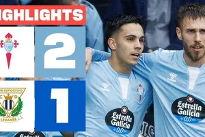 Celta Vigo vs Leganes 2-1: Valentin Rosier tỉa góc mở bàn nhưng Oscar Mingueza đệm bóng gỡ hòa, Alfonso Gonzalez chốt hạ chiến thắng, bỏ túi 3 điểm