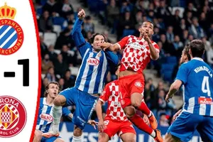 Espanyol vs Girona 1-1: Urko Gonzalez kiến tạo, Jofre Carreras đột phá mở bàn đẹp mắt, Christian Stuani cứu thua nhờ chấm penalty