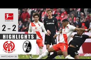 Mainz 05 vs Freiburg 2-2: Jonathan Burkardt mở bàn, Dominik Kohr nhận thẻ đỏ, Gregoritsch gỡ hòa, Hanche-Olsen lập công, Lukas Kubler lập tức cứu thua