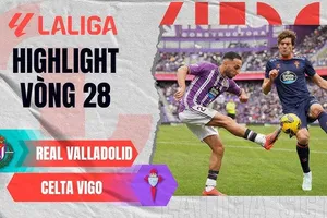 Valladolid vs Celta Vigo 0-1: Javi Sanchez để bóng chạm tay, VAR cho Celta Vigo penalty, Marcos Alonso ghi bàn duy nhất nhấn chìm Valladolid cuối BXH La Liga
