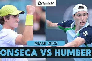 Joao Fonseca vs Ugo Humbert 6-4, 6-3: Sau khi hạ tay vợt gốc Việt Learner Tien, Fonseca dễ dàng thắng Humbert, giành vé gặp Alex de Minaur