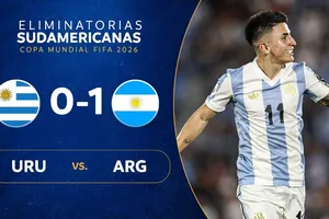 Uruguay vs Argentina 0-1: Vắng ngôi sao Messi, Alvarez kiến tạo, Almada tỏa sáng siêu phẩm, Gonzalez nhận thẻ đỏ cuối trận, ĐKVĐ World Cup chót vót đỉnh bảng khu vực Nam Mỹ