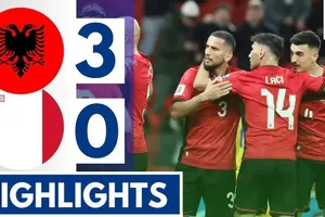 Albania vs Andorra 3-0: Rey Manaj tỏa sáng cú đúp sau 19 phút, Myrto Uzuni chốt hạ chiến thắng thuyết phục, Albania tạm xếp nhì bảng K