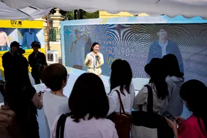 UNIQLO lần đầu tiên mang đến không gian trải nghiệm sản phẩm chống tia UV ngoài trời cho khách hàng Việt Nam