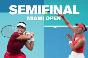 Jessica Pegula vs Alexandra Eala 7-6(3), 5-7, 6-3: Tay vợt 19 tuổi Alexandra Eala khiến Pegula thắng nhọc nhằn, Pegula chật vật giành vé chung kết đơn nữ Miami Open gặp Aryna Sabalenka