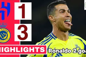 Al Hilal vs Al Nassr 1-3: Al Hassan khai bàn, Sadio Mane kiến tạo, sao CR7 Ronaldo tỏa sáng cú đúp nhờ penalty, Al Bulayhi lập công 
