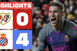 Rayo Vallecano vs Espanyol 0-4: Leandro Cabrera đánh đầu mở bàn như mơ, Roberto Fernandez, Javi Puado, Pere Milla lần lượt tỏa sáng, giành chiến thắng thuyết phục