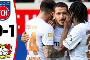 Heidenheim vs Leverkusen 0-1: Hofmann căng ngang, người đóng thế Buendia ghi bàn quý như vàng, HLV Xabi Alonso giữ vững ngôi nhì bảng Bundesliga