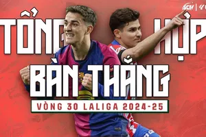 Gavi, Natan, Vinicius, Diakhaby, Duro, Martin Valjent, Alfonso Gonzalez, Fer Lopez, Jorge Herrando, Dani Raba, Oliver McBurnie, Mikel Oyarzabal, Sergio Gomez, Jon Aramburu,... lần lượt tỏa sáng vòng 30 La Liga
