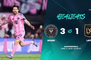 Inter Miami vs LAFC 3-1 (3-2): Long sớm khai bàn nhưng sao Messi tỏa sáng cú đúp, Messi kiến tạo, Allen góp công ngược dòng giành vé bán kết CONCACAF Champions Cup