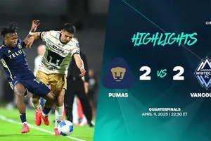Pumas vs Vancouver 2-2 (3-3): Sebastian Berhalter khai bàn, Martinez Ayala gỡ hòa, Ignacio Pussetto lập công, Tristan Blackmon cứu thua phút bù giờ