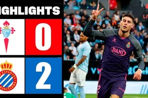 Celta Vigo vs Espanyol 0-2: Roberto Fernandez xuất thần cú đúp, Espanyol bất ngờ hạ Celta Vigo giành gọn 3 điểm