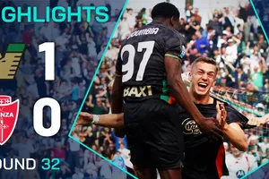 Venezia vs Monza 1-0: Daniel Fila ghi bàn duy nhất giành gọn 3 điểm nhưng cũng chính Daniel Fila phải nhận thẻ đỏ cuối trận, Venezia nguy cơ rớt hạng Serie A