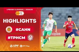CAHN vs TPHCM 0-0: Tâm điểm hiệp 2, Văn Đức, Ngọc Thắng phải nhận thẻ đỏ, TPHCM bất phân thắng bại, chia điểm kiên cường