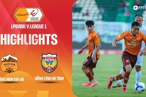 HAGL vs Hà Tĩnh 0-1: Du Học phá bóng hụt, Mbo Noel chớp ngay cơ hội ghi bàn duy nhất, Viktor Lê sút dội xà, Hà Tĩnh rời phố Núi với 3 điểm