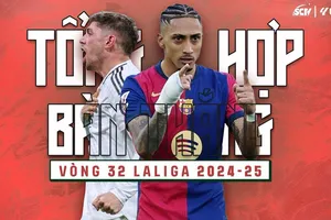 Nhìn lại 27 bàn thắng của Valverde, Ferran Torres, Olmo, Raphinha, Iglesias, Munos, Cardoso, Antony, Isco, Stuani,... ở vòng 32 La Liga 