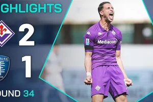 Fiorentina vs Empoli 2-1: Yacine Adli sớm tỏa sáng ngay phút thứ 7, Rolando Mandragora nhân đôi tỷ số, Jacopo Fazzini lập công, Fiorentina tạm xếp trên AC Milan