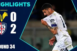 Verona vs Cagliari 0-2: Leonardo Pavoletti chớp thời cơ sai lầm hàng thủ mở bàn, Daniele Ghilardi bị thẻ đỏ, Alessandro Deiola chốt sổ chiến thắng