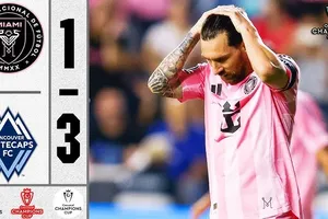 Inter Miami vs Vancouver Whitecaps 1-3 (1-5): Suarez kiến tạo, Alba dệt mộng nhưng White, Vite, Berhalter khiến Messi và đồng đội tỉnh mộng, Vancouver Whitecaps giành vé chung kết CONCACAF Champions Cup