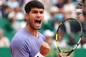 20 pha ăn điểm ấn tượng trong làng tennis tháng 4, Berrettini ghi điểm sau 48 lượt đánh, Alcaraz ghi điểm đầy kịch tính 