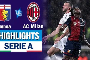 Genoa vs AC Milan 1-2: Vitinha dệt mộng 3 điểm trước Milan nhưng Rafael Leao gỡ hòa, Morten Frendrup bất ngờ phản lưới nhà giành gọn chiến thắng