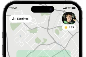 Tính năng AI điều hướng sẽ hướng dẫn tài xế đến khu vực có nhu cầu đặt xe cao