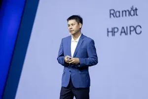  Ông Nguyễn Minh Đức, Tổng Giám đốc HP Việt Nam, chia sẻ tại sự kiện 