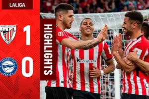 Athletic Bilbao vs Alaves 1-0: Hàng công bế tắc, Manu Sanchez bất ngờ phản lưới nhà, giúp có 3 điểm, Alaves ngấp nghé lằng ranh tốp rớt hạng La Liga 