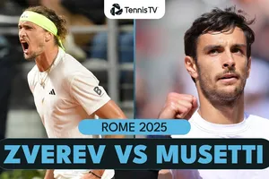 Alexander Zverev vs Lorenzo Musetti 7-6 (7-1), 6-4: Thắng Zverev trong 2 set sau 2 giờ 16 phút, Musetti gặp Carlos Alcaraz ở bán kết Rome Open 2025