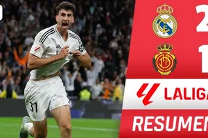Real Madrid vs Mallorca 2-1: Valjent bất ngờ sớm phá lưới Courtois, Mbappe gỡ hòa, Jacobo ngược dòng đẳng cấp, Real tiếp tục bám đuổi Barca 
