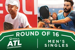 Quang Dương vs Hunter Johnson 3-11, 7-11: Không thể vượt qua Johnson, Quang Dương ngậm ngùi nhìn Johnson vào bán kết Veolia Atlanta Pickleball Championships 