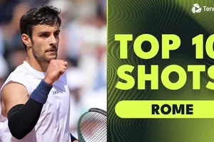 10 pha ghi điểm "tuyệt đối điện ảnh" tại Rome Open 2025 có tên Lorenzo Musetti, Alexander Zverev